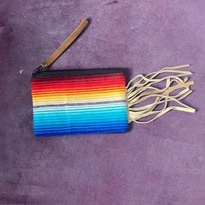 Serape wristlet